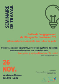 Séminaire de rédaction du guide "engagement de l'usager en ... Image 1