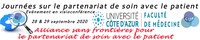 Journées sur le partenariat de soin avec le patient. ... Image 1