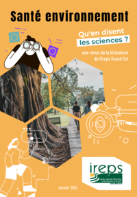 Santé environnement. Qu'en disent les sciences ? Une revue ... Image 1