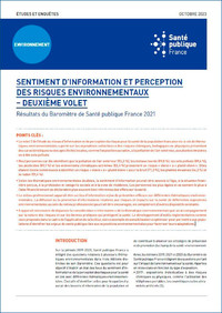 Sentiment d’information et perception des risques ... Image 1