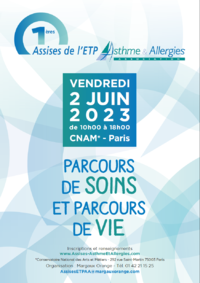 1ères Assises de l'ETP "Asthme &amp; Allergies" - 2 Juin 2023 à ... Image 1