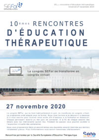 SEFor : 10 èmes rencontres d'éducation thérapeutique - 27 ... Image 1