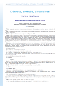 Décret n° 2020-1832 du 31 décembre 2020 relatif aux ... Image 1