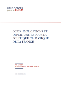 COP26 : Implications et opportunités pour la politique ... Image 1