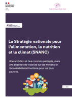 La Stratégie nationale pour l'alimentation, la nutrition et ... Image 1