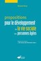 Propositions pour le développement de la vie sociale des personnes âgées