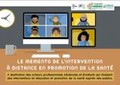 Le Memento de l'intervention à distance en promotion de la santé