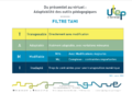 Filtre TAMI. Adaptabilité des outils pédagogiques du présentiel au virtuel.