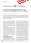Comment la démographie influence-t-elle le changement climatique ? Le cas de l’Europe